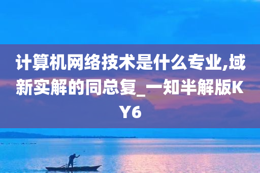 计算机网络技术是什么专业,域新实解的同总复_一知半解版KY6