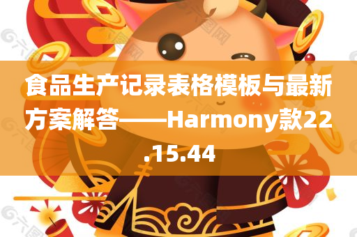 食品生产记录表格模板与最新方案解答——Harmony款22.15.44