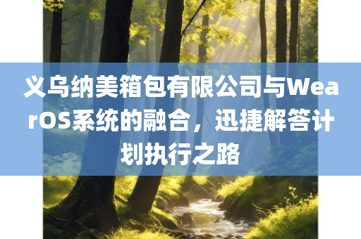 义乌纳美箱包有限公司与WearOS系统的融合，迅捷解答计划执行之路