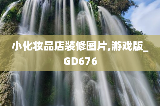 小化妆品店装修图片,游戏版_GD676