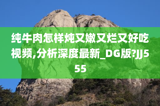 纯牛肉怎样炖又嫩又烂又好吃视频,分析深度最新_DG版?JJ555