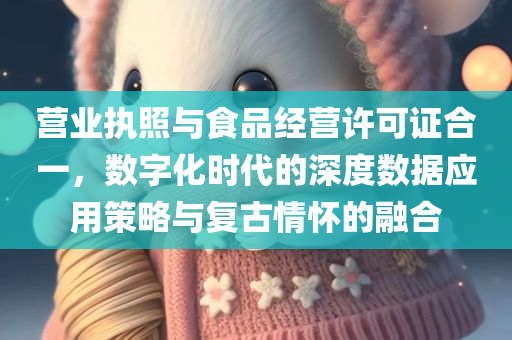 营业执照与食品经营许可证合一，数字化时代的深度数据应用策略与复古情怀的融合